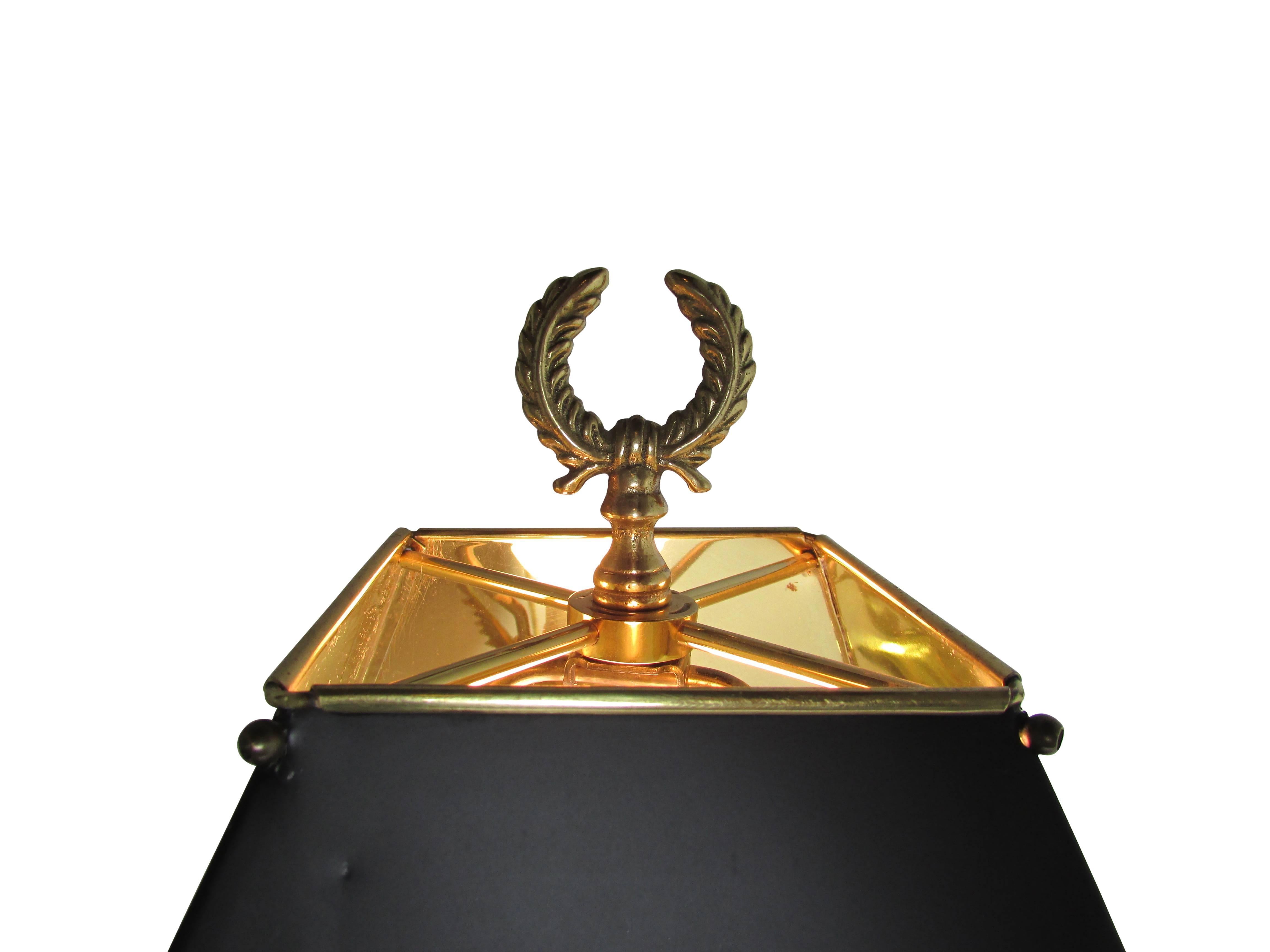 Brass Figural Siren Table Lamp 1