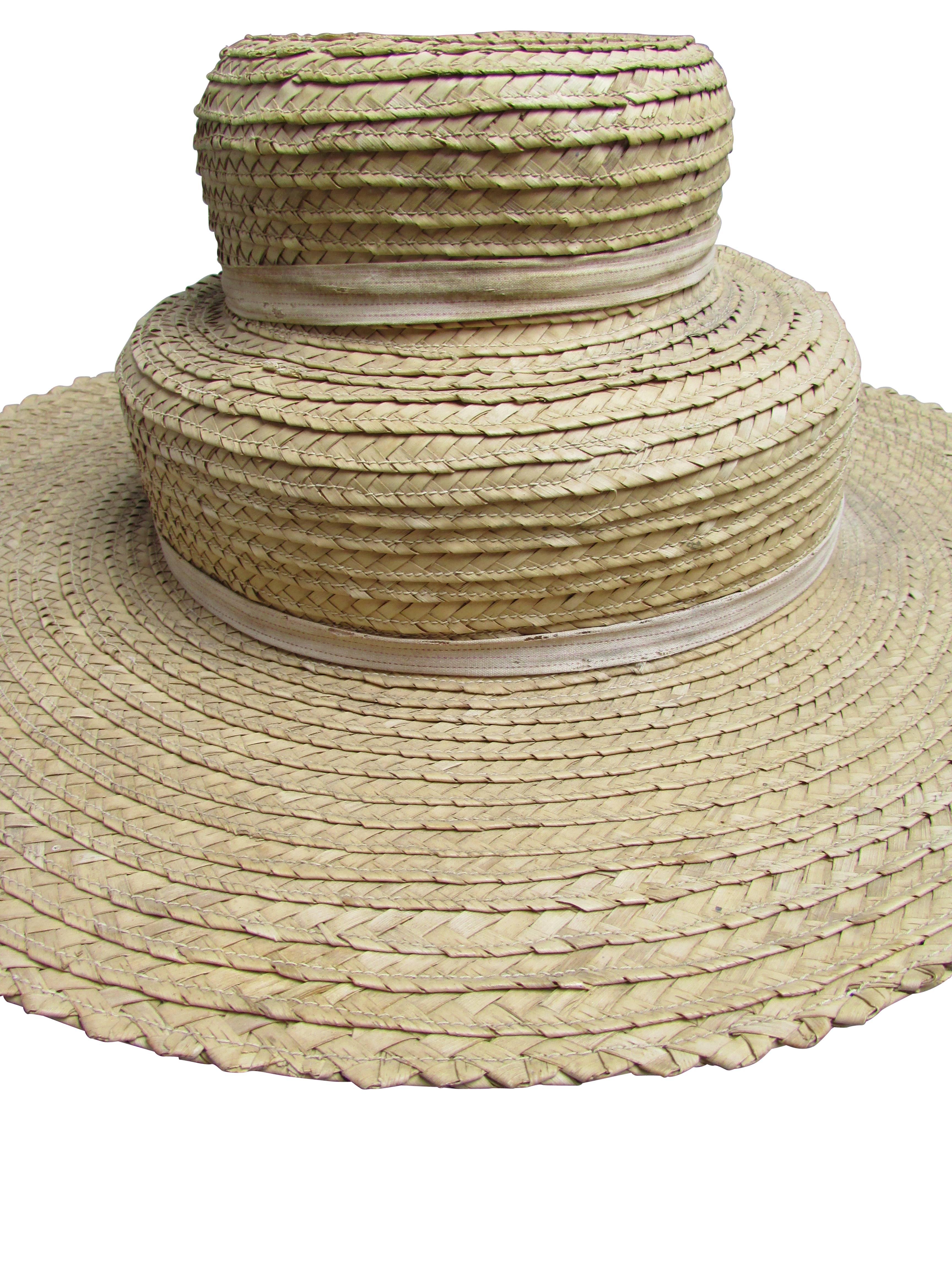 Early Two-Tiered Shaker Hat In Good Condition In Seattle, WA