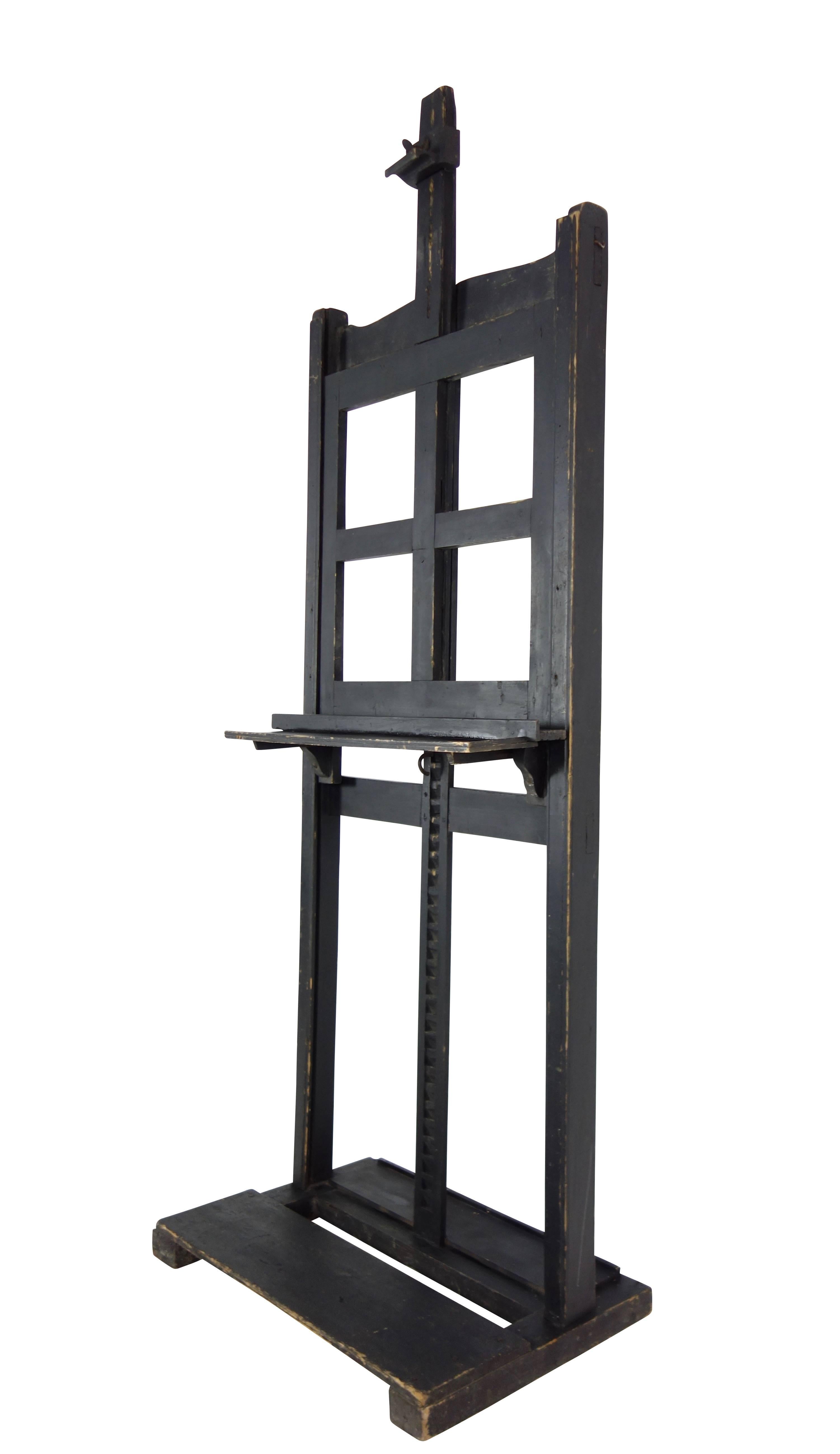 Mid-20th Century Adjustable Artists Easel For Sale