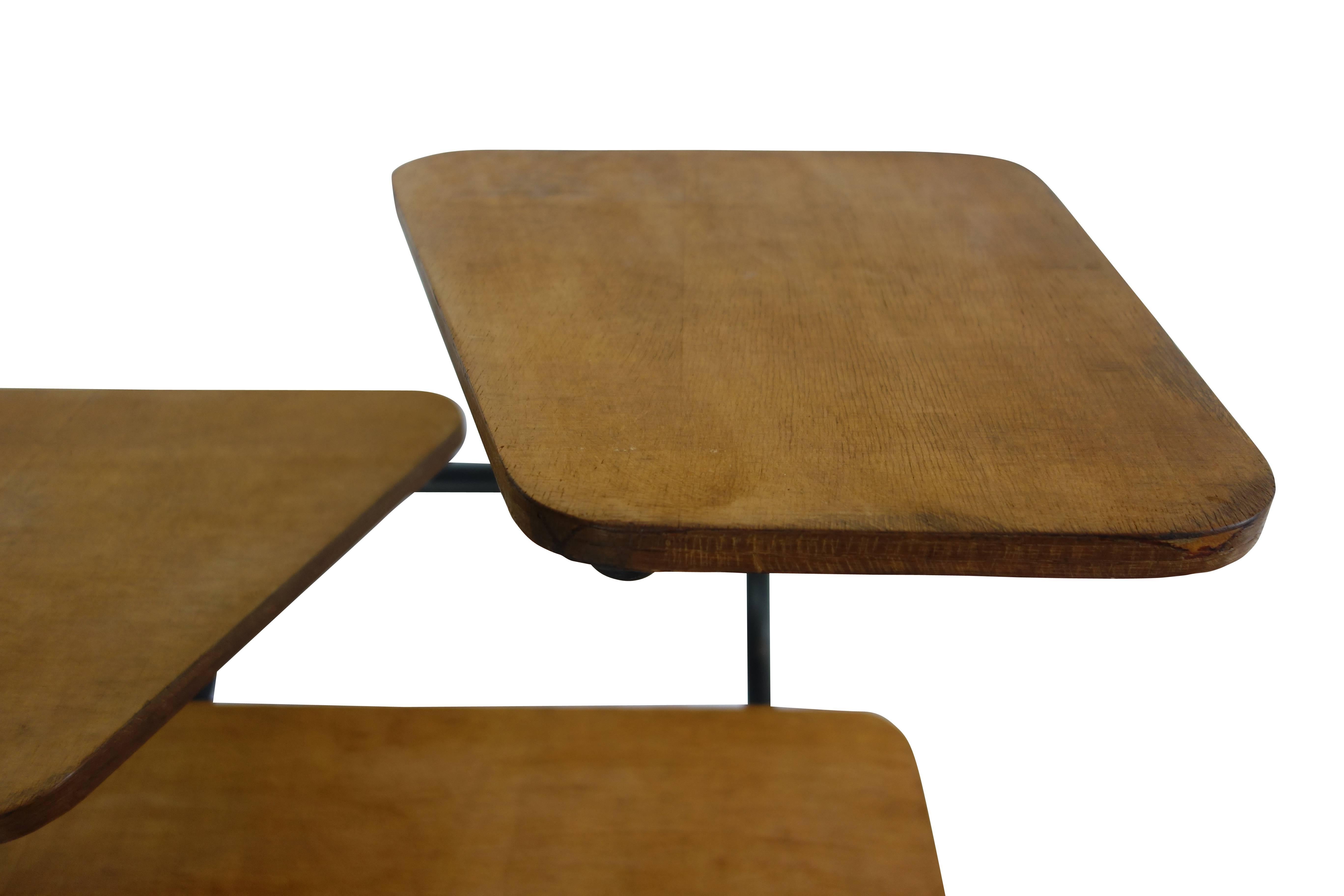 Bauhaus Style Three-Tiered Side Table 1