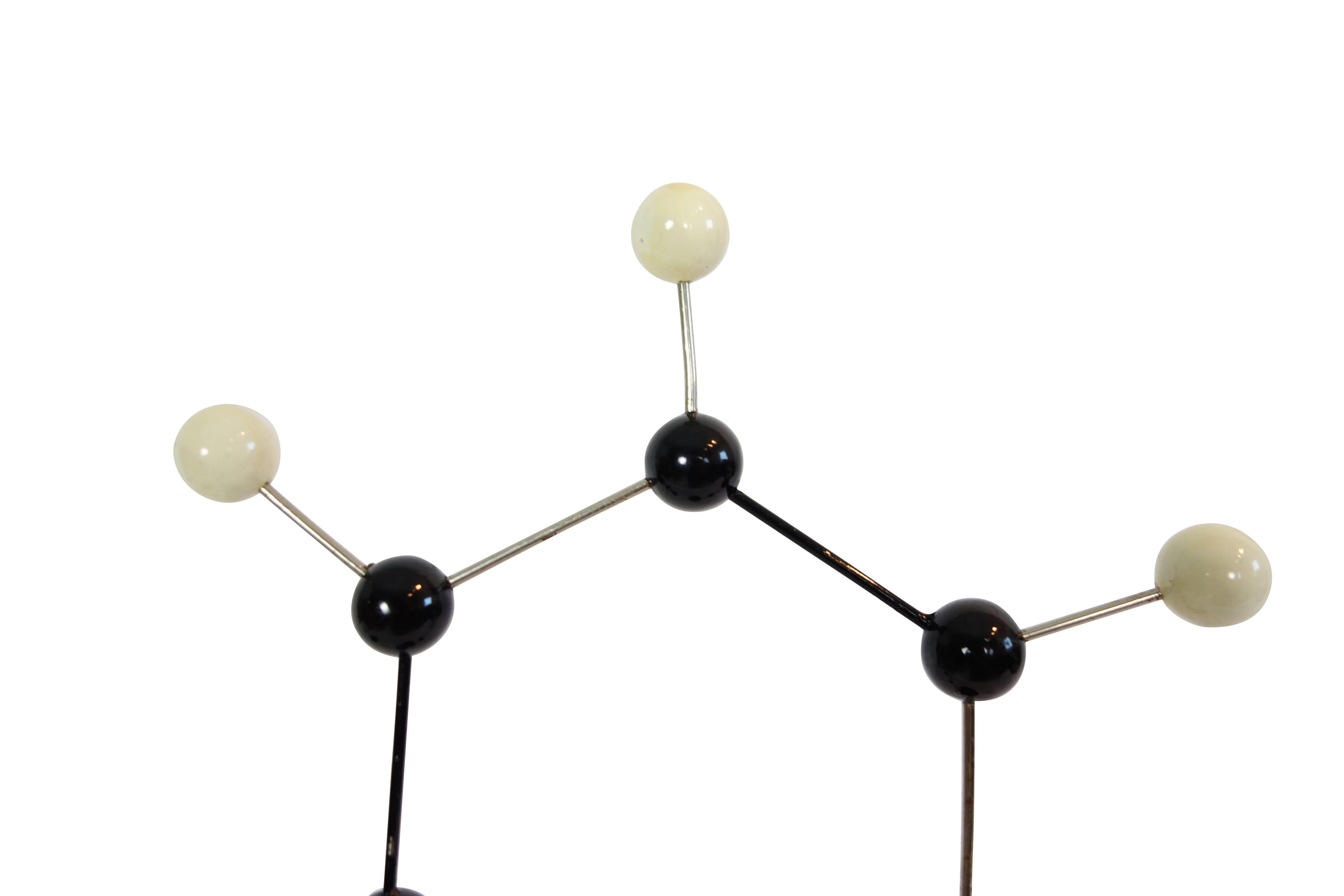 20th Century 1950s Molecular Structure of Benzene from France