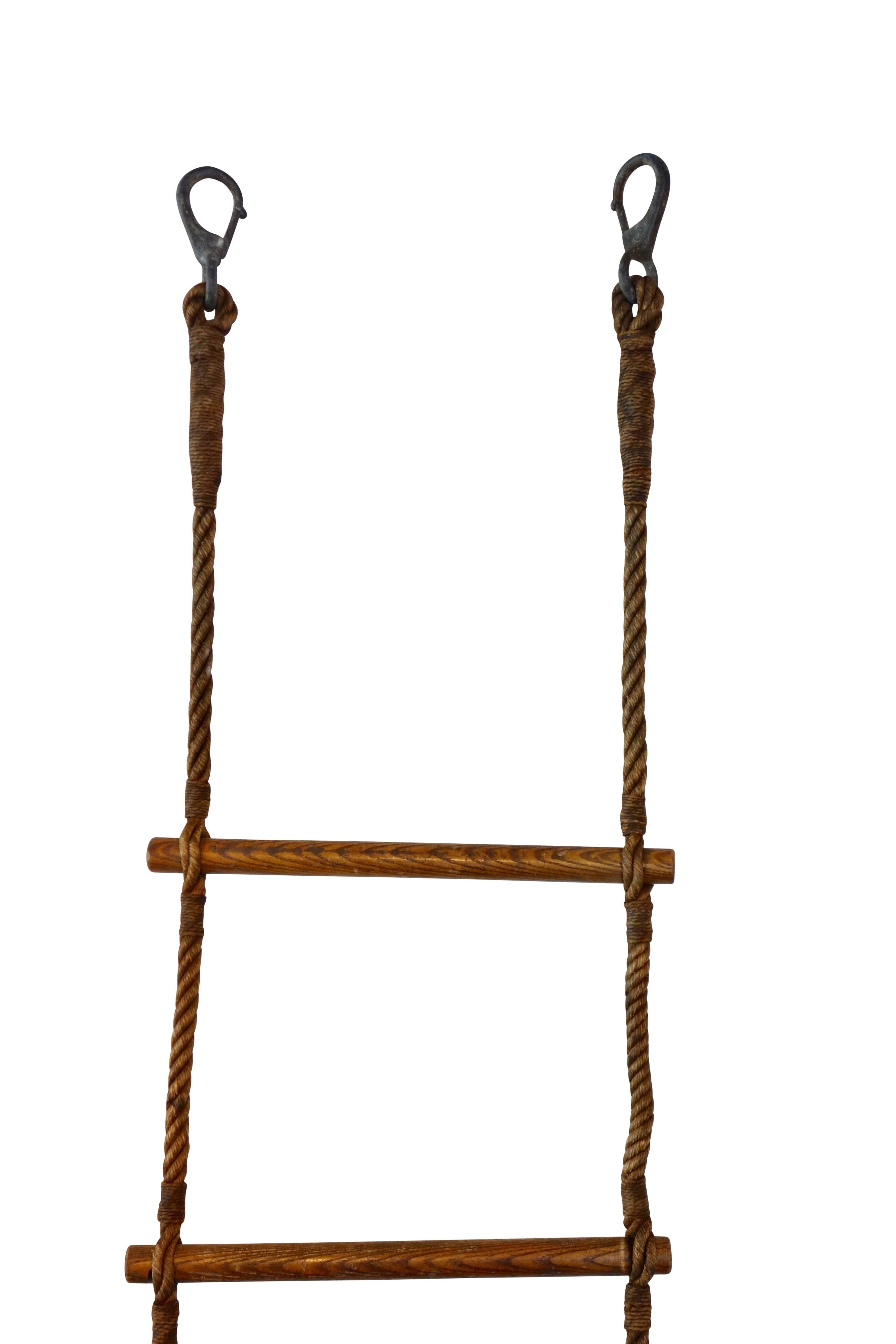antique nautical rope ladder