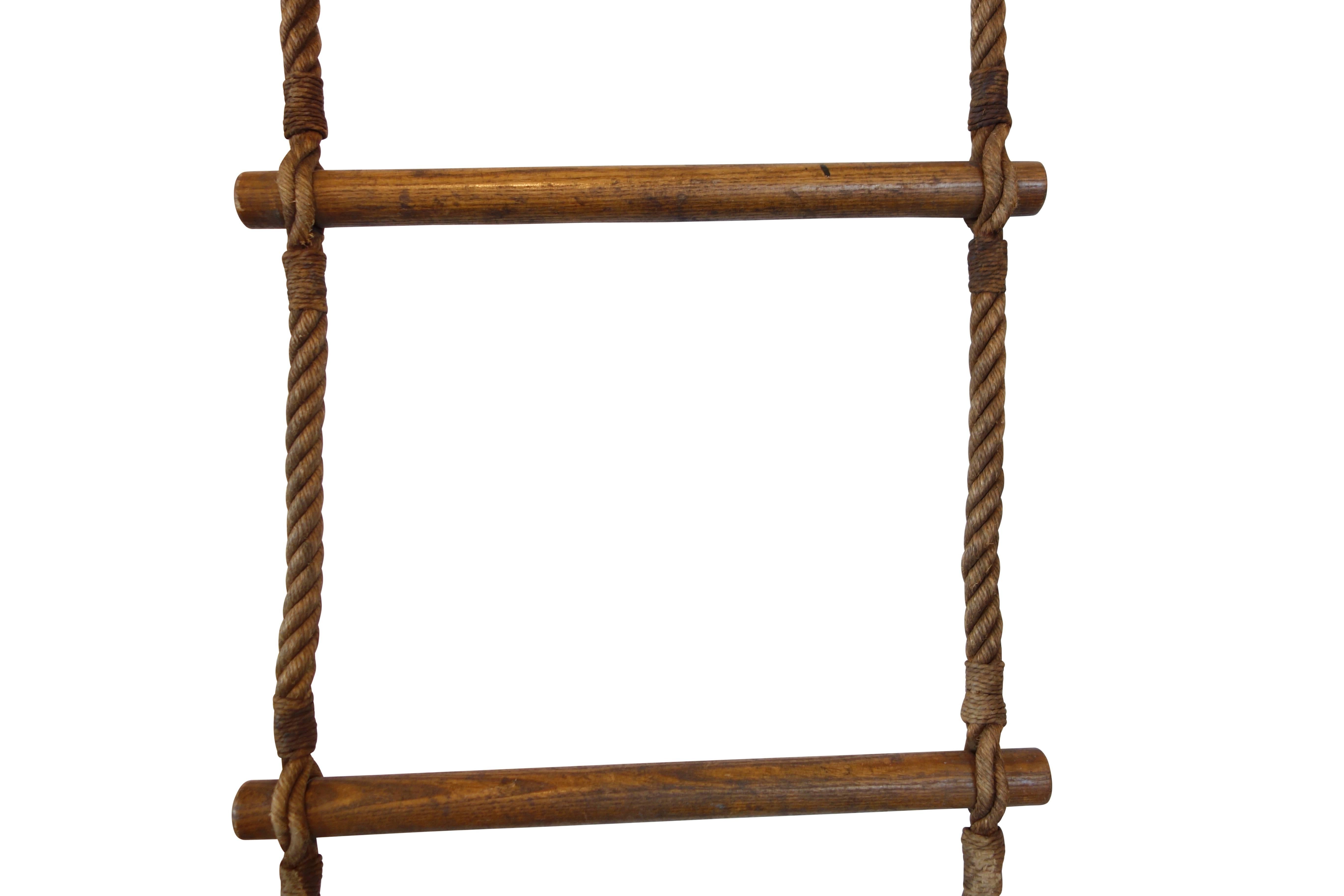 American 1920s Nautical Rope Ladder