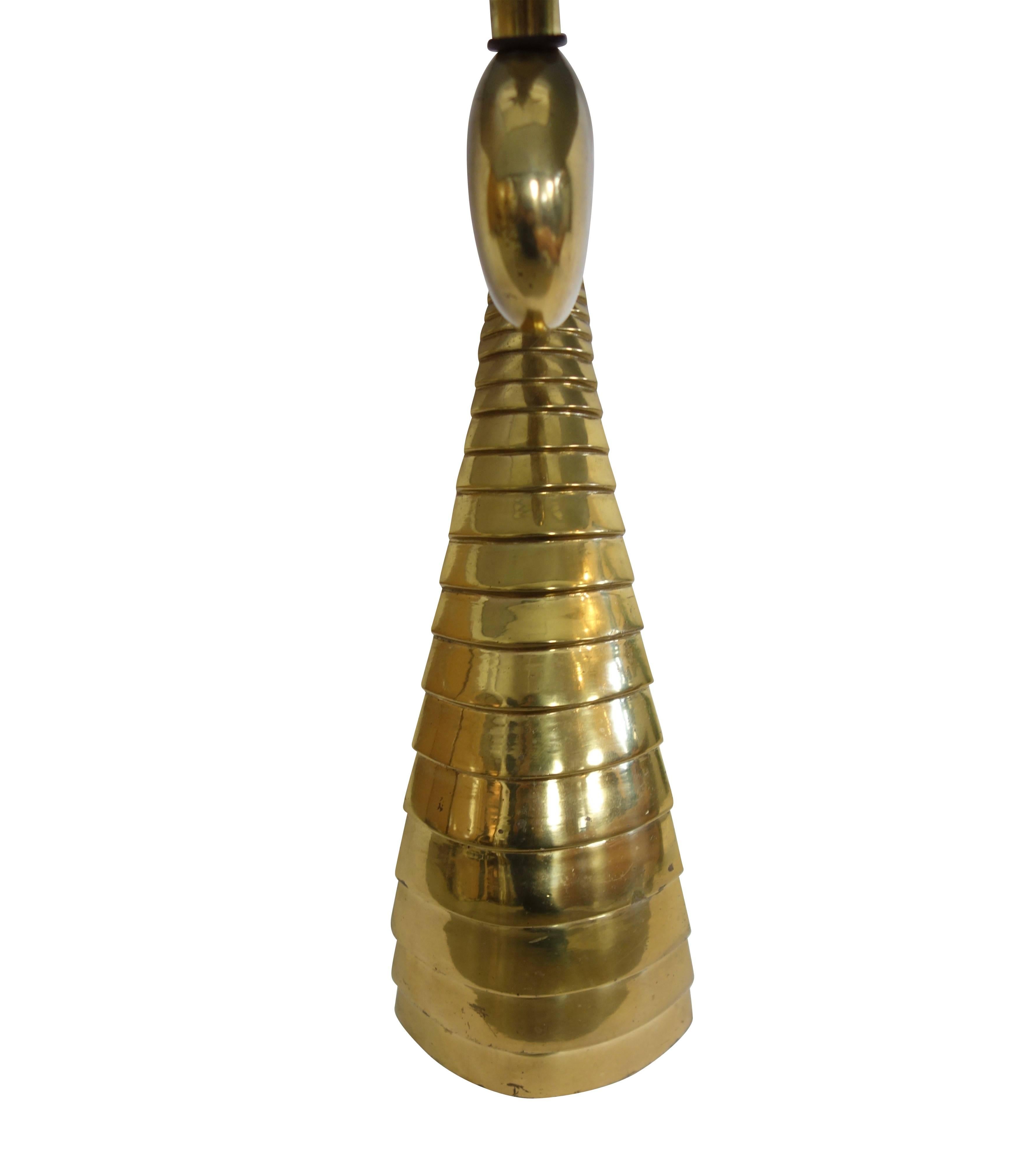Brass Tentacle Table Lamp For Sale 3