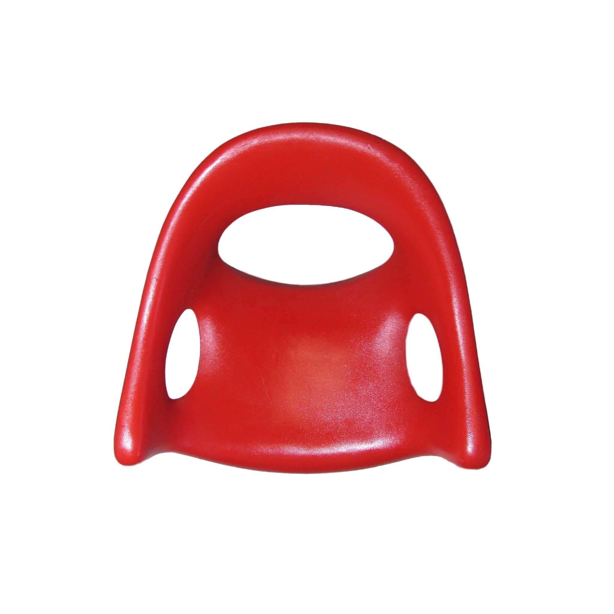 Mid-20th Century Set of Four Rotocast Plastic Chairs by John Gale