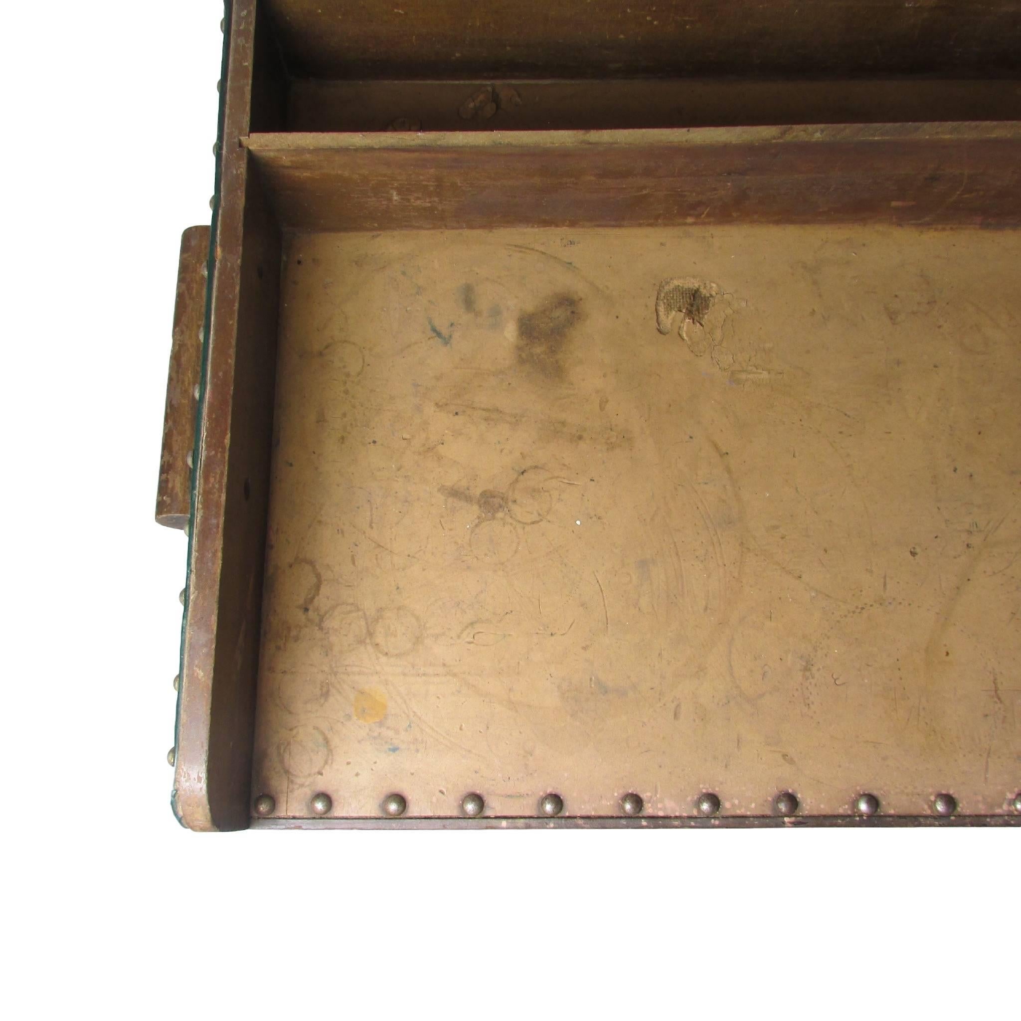Vintage Wood Butler's Tray In Good Condition In Seattle, WA