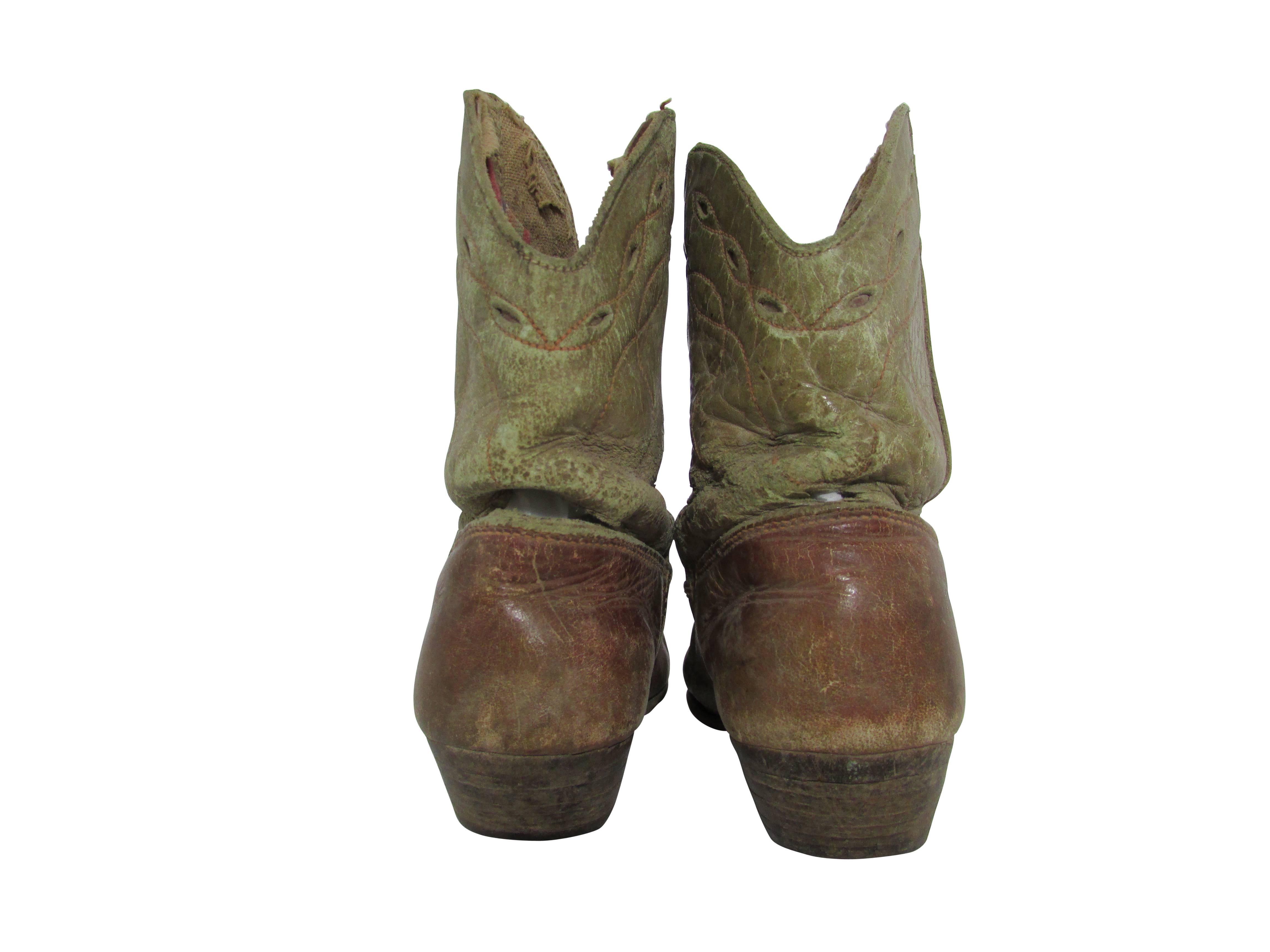 20th Century Antique Lil' Partner Cowboy Boots