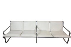 Hannah & Morrison Four-Seat Airport Sling Sofa