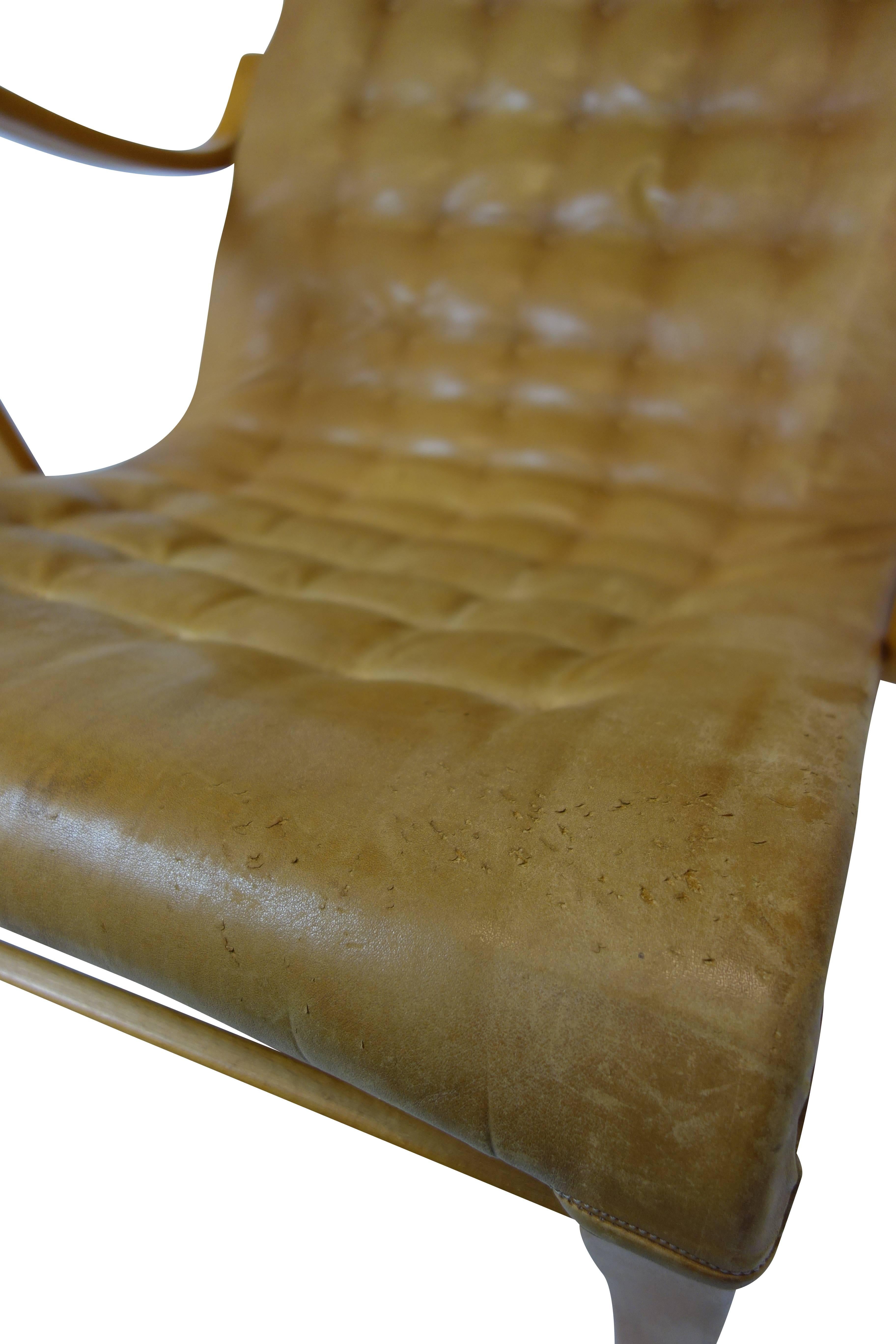 Miranda Lounge Chair by Bruno Mathsson In Good Condition For Sale In Seattle, WA