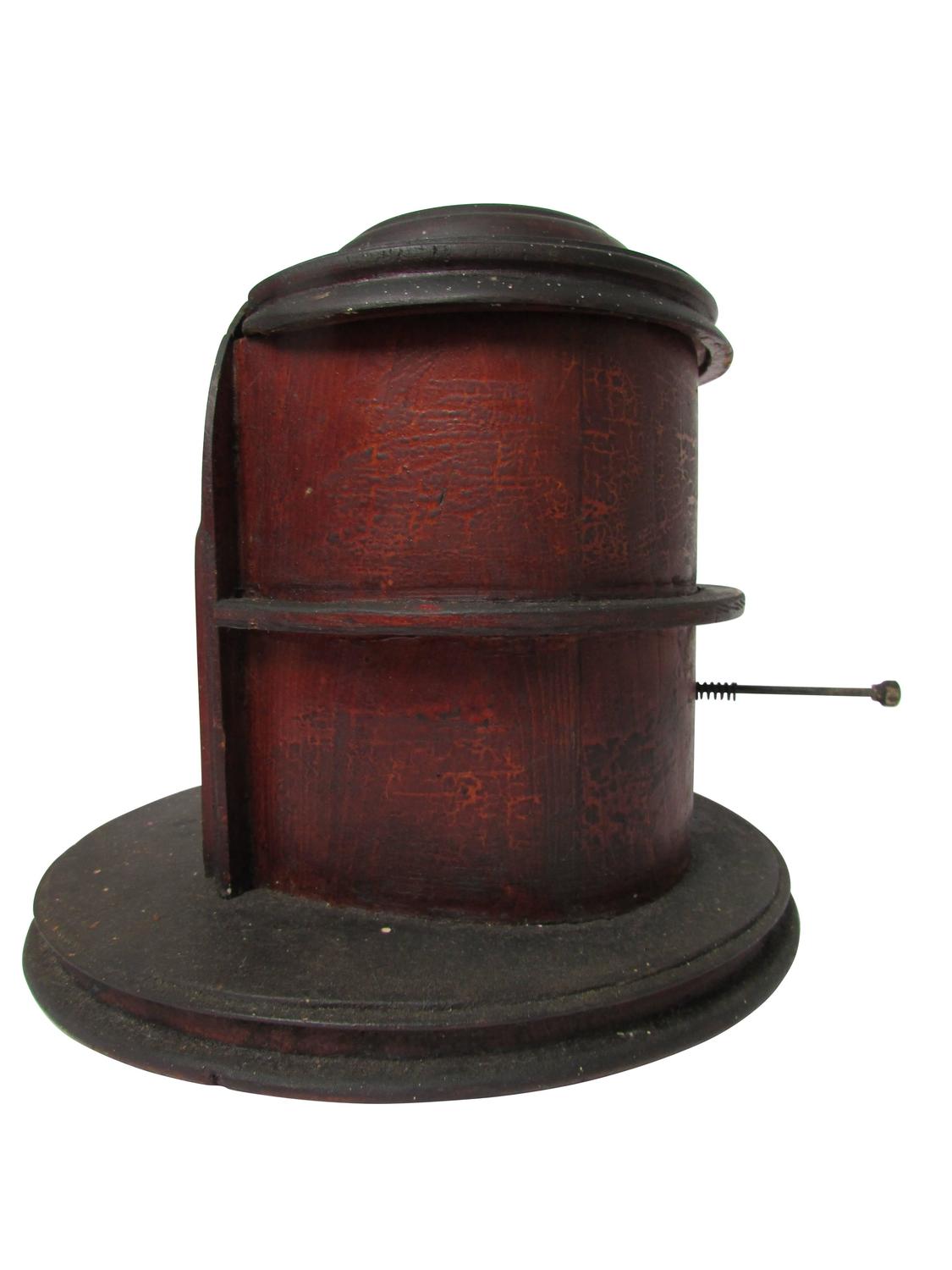 Folk Art Cigarette Dispenser For Sale at 1stdibs