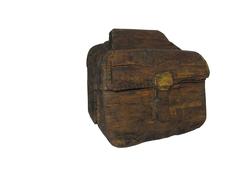 "Ol' Saddlebags" Folk Art Carved Sculpture