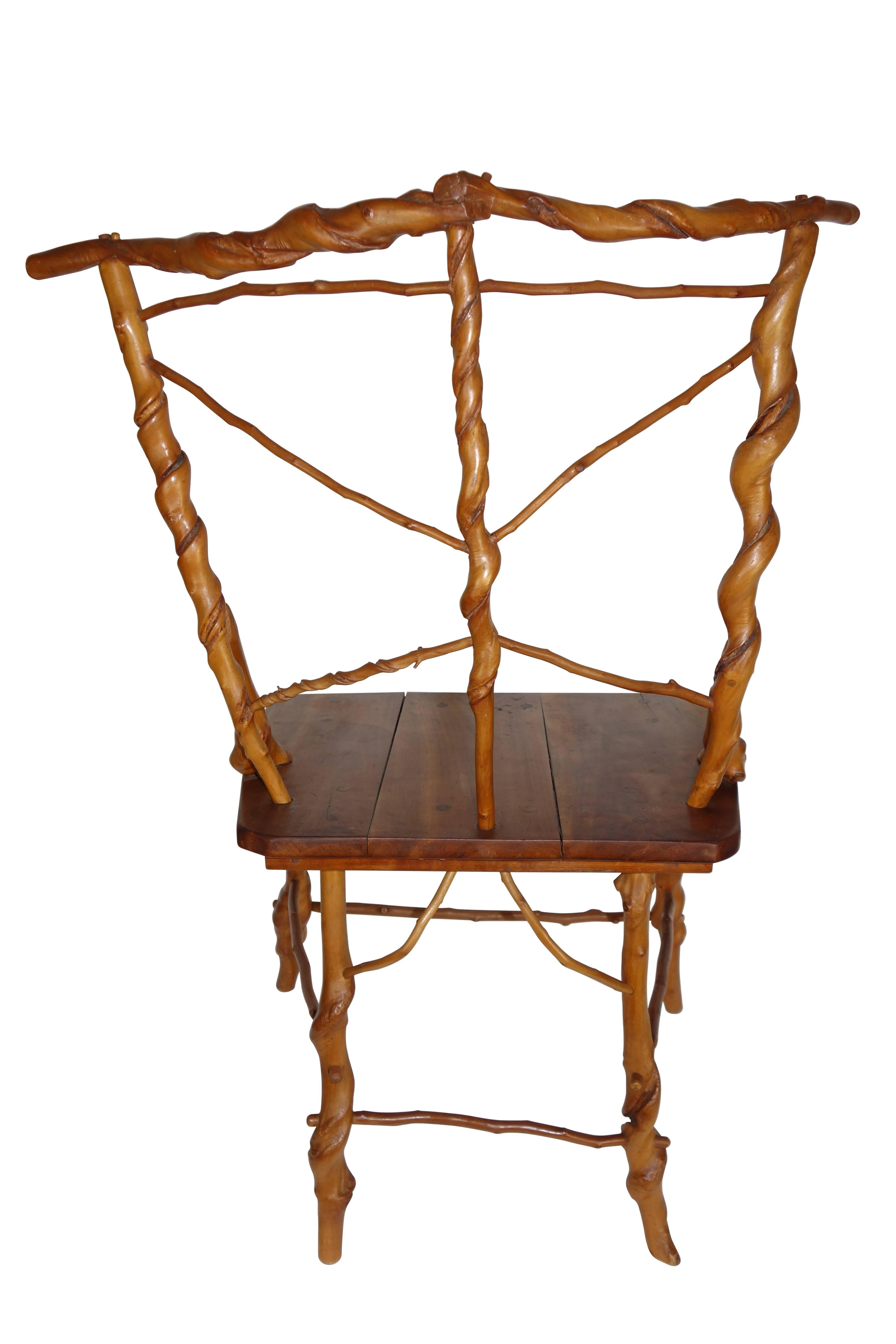 American Studio Craft Chair from Salamanaca, New York