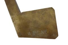 Machined Brass “4 Play” Golf Club Sculpture