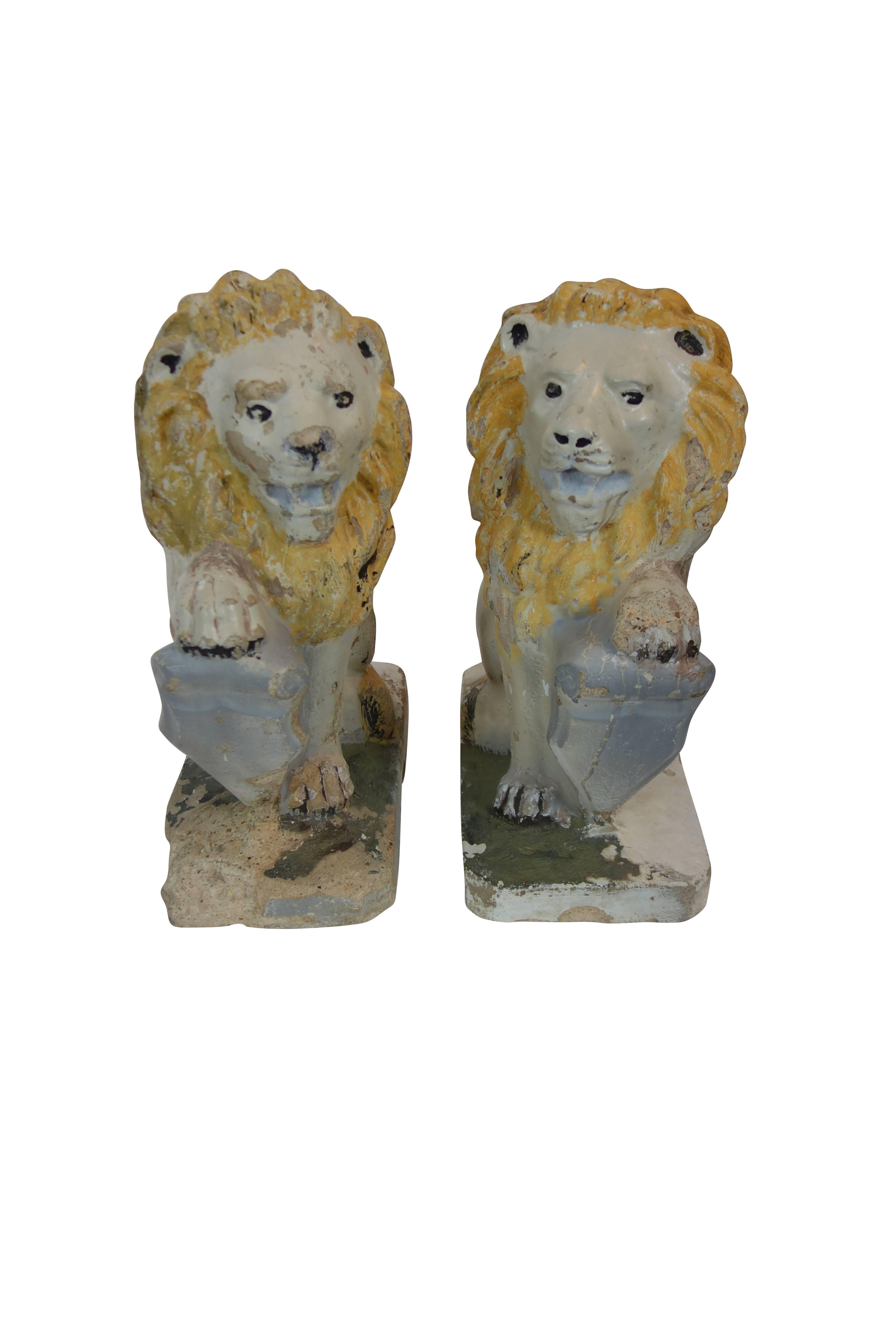 concrete lion statues for sale