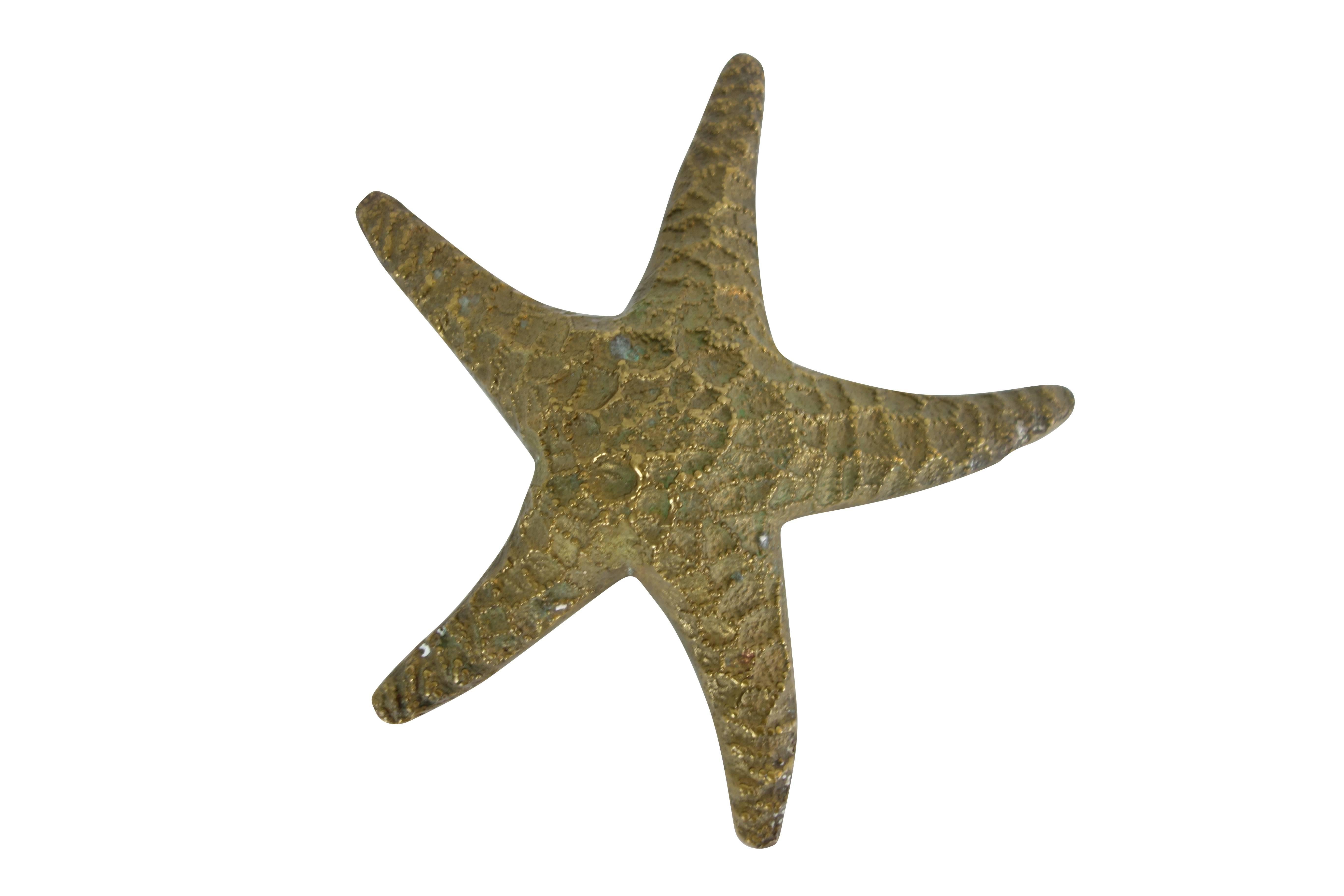 Unknown Vintage Brass Starfish
