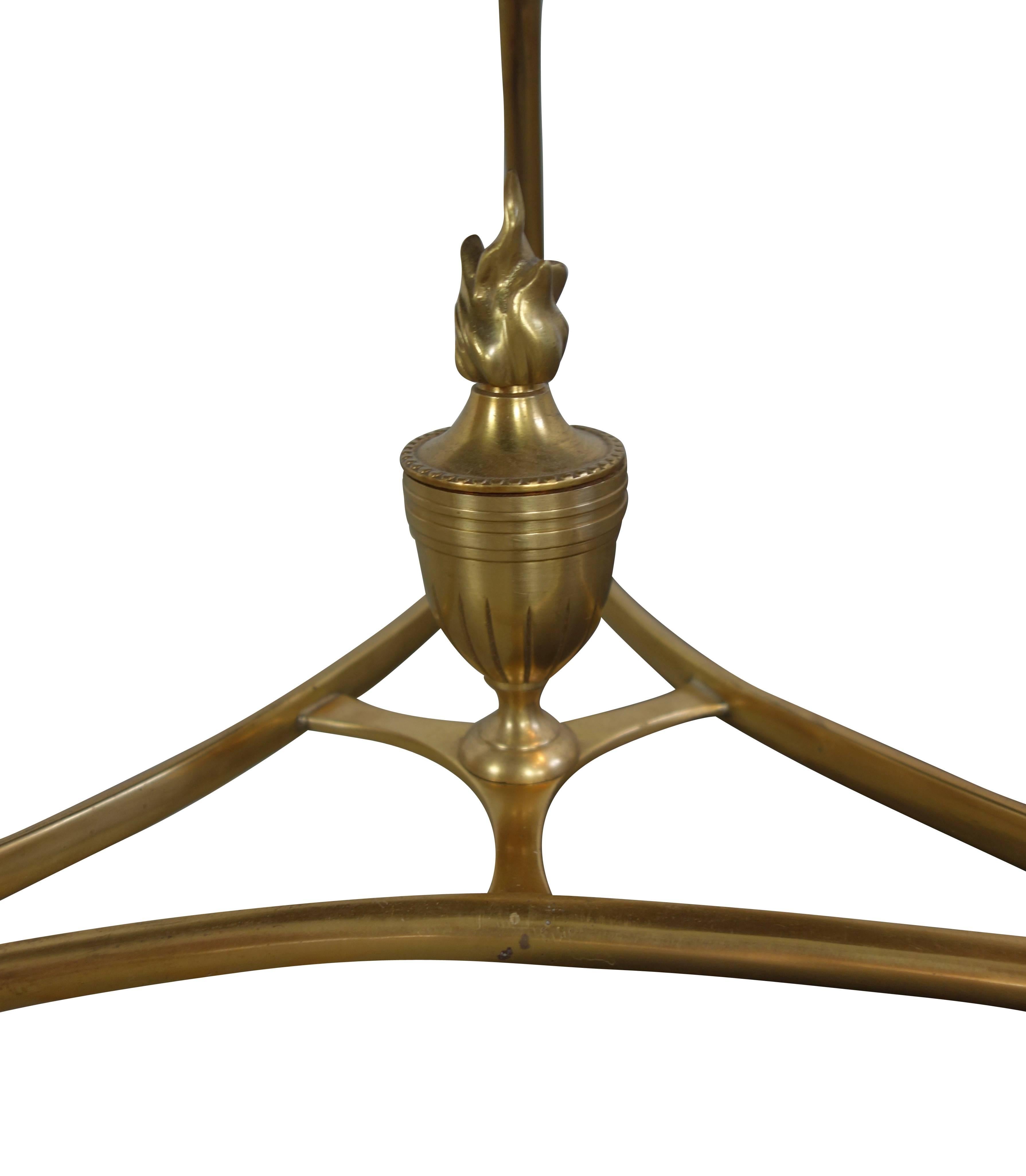 Mirrored Brass Bistro Table from Bruges, Belgium, circa 1970 1