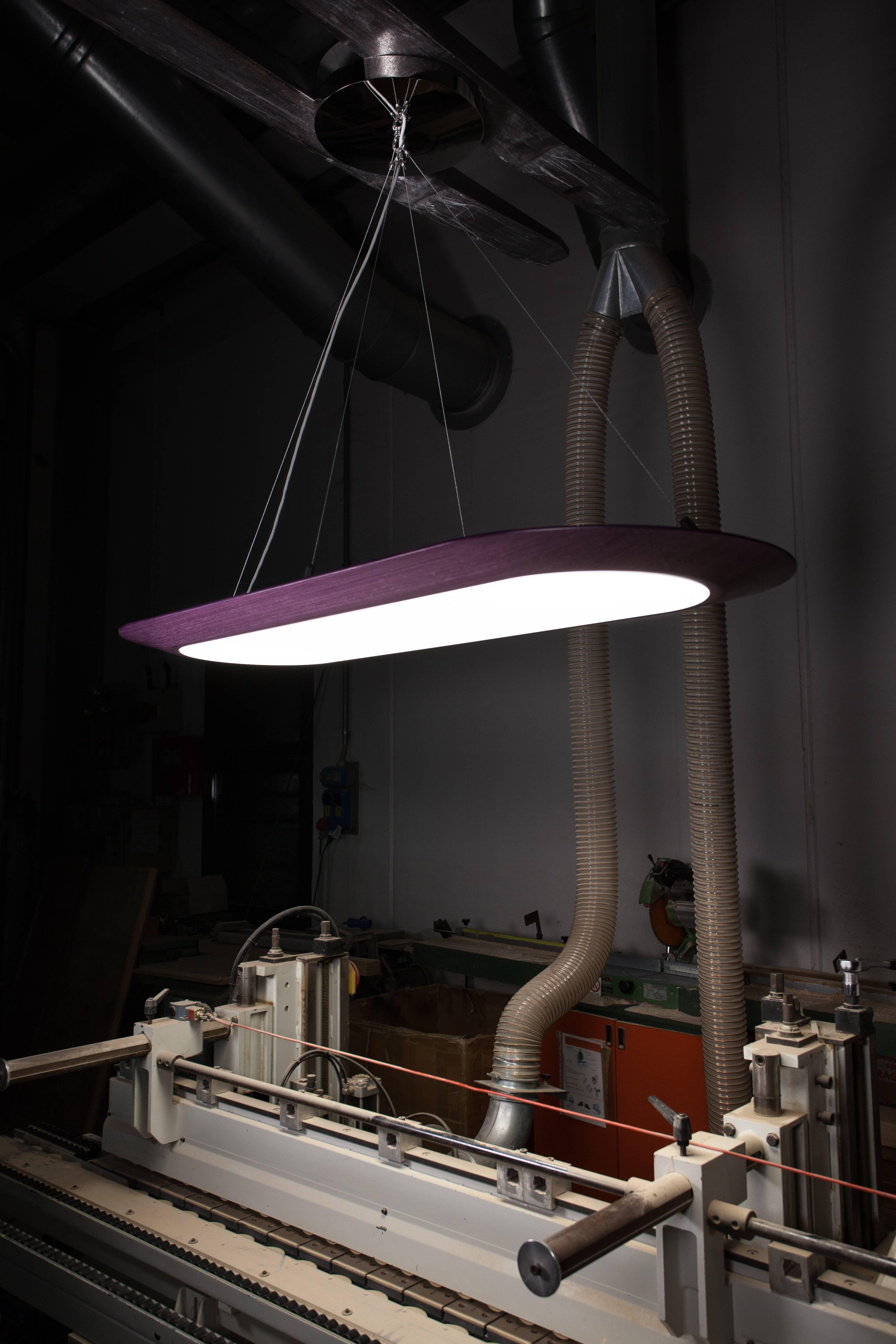 Dear John #3 is the third of a series of four lights designed by Sergio Mannino in 2015 as a tribute to John McCracken.
The series is featured on several design publications such as
Wallpaper and Design Milk.

The height can be adjusted