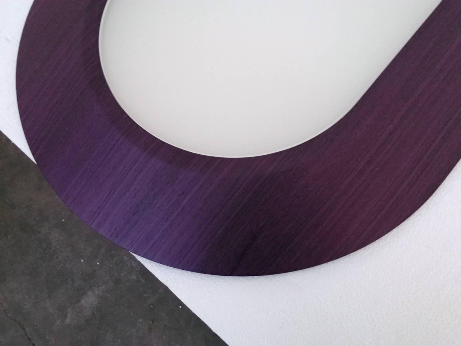 Dyed Dear John #3, a Pendant Lamp Tribute to John McCracken, Great Dining Table Light