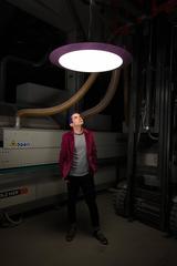 Dear John #4, Pendant Lamp Tribute to John McCracken, Great Dining Table Light