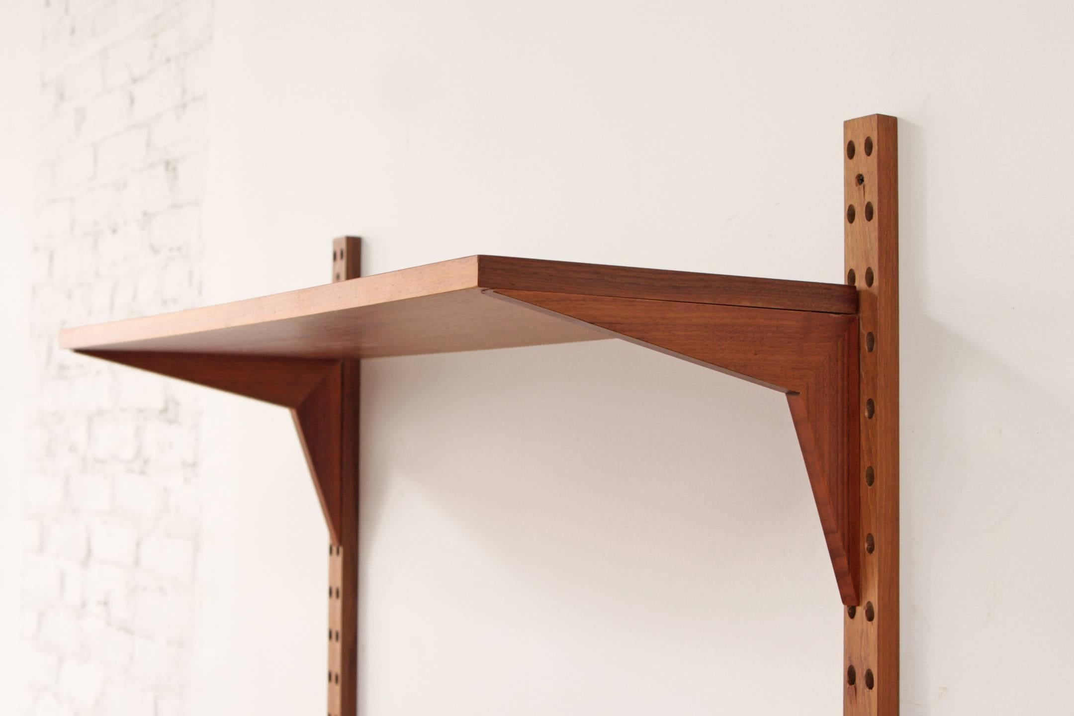 poul cadovius teak wall unit