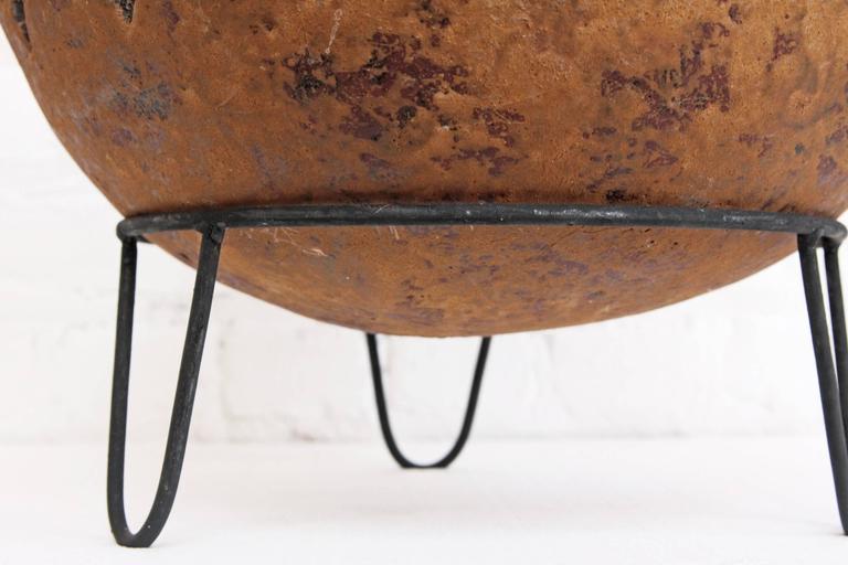 Terracotta Planter on Hairpin Legs at 1stdibs