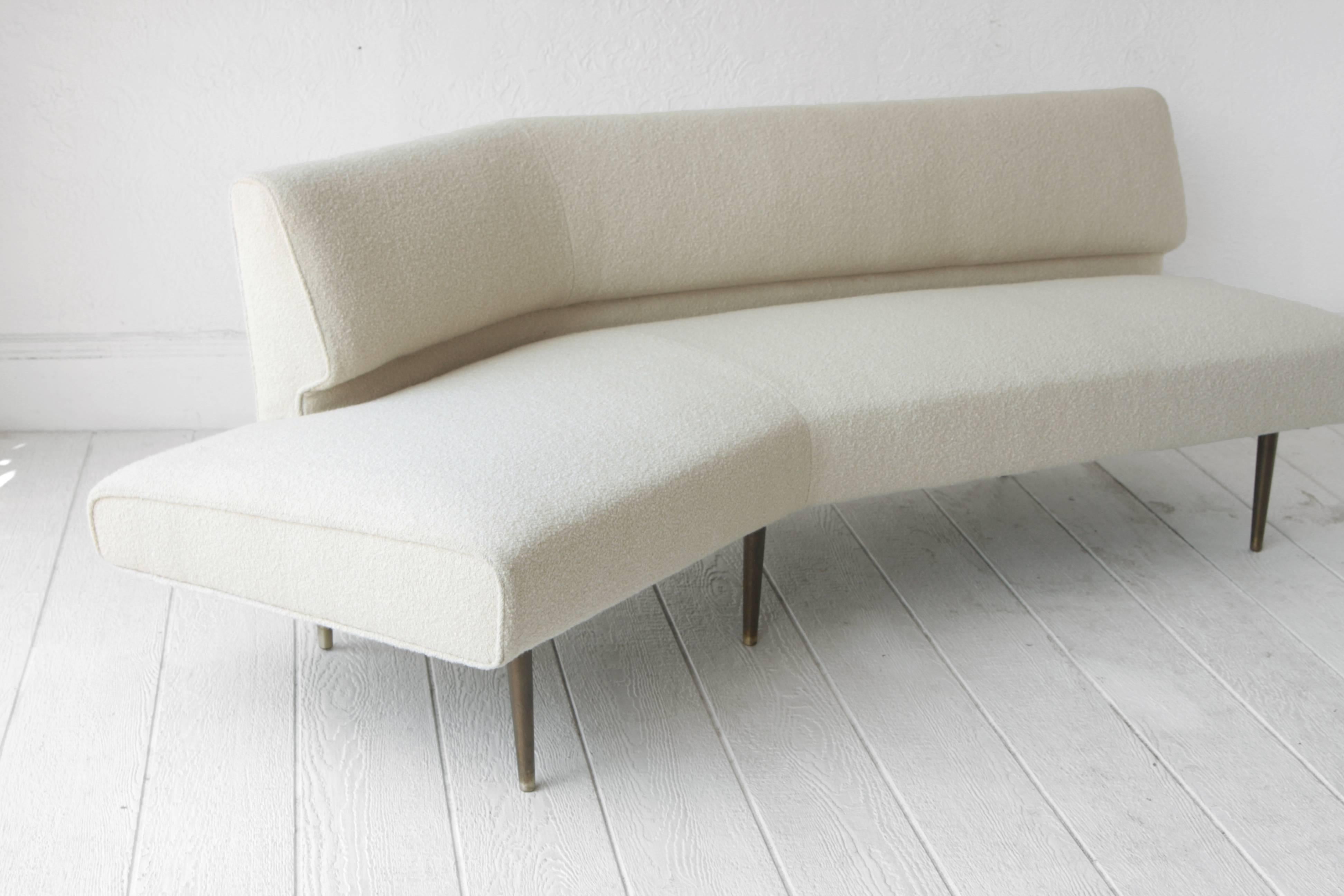 American Edward Wormley Channel Back Sofa for Dunbar