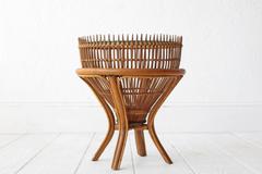 Two Franco Albini Style Fish Trap Side Tables