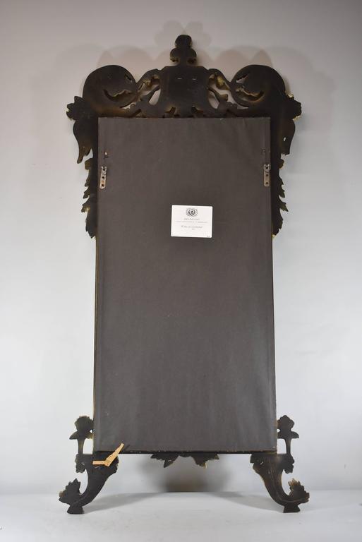 Gilded Beveled French Style Mirror by John Richard In Good Condition For Sale In Toledo, OH