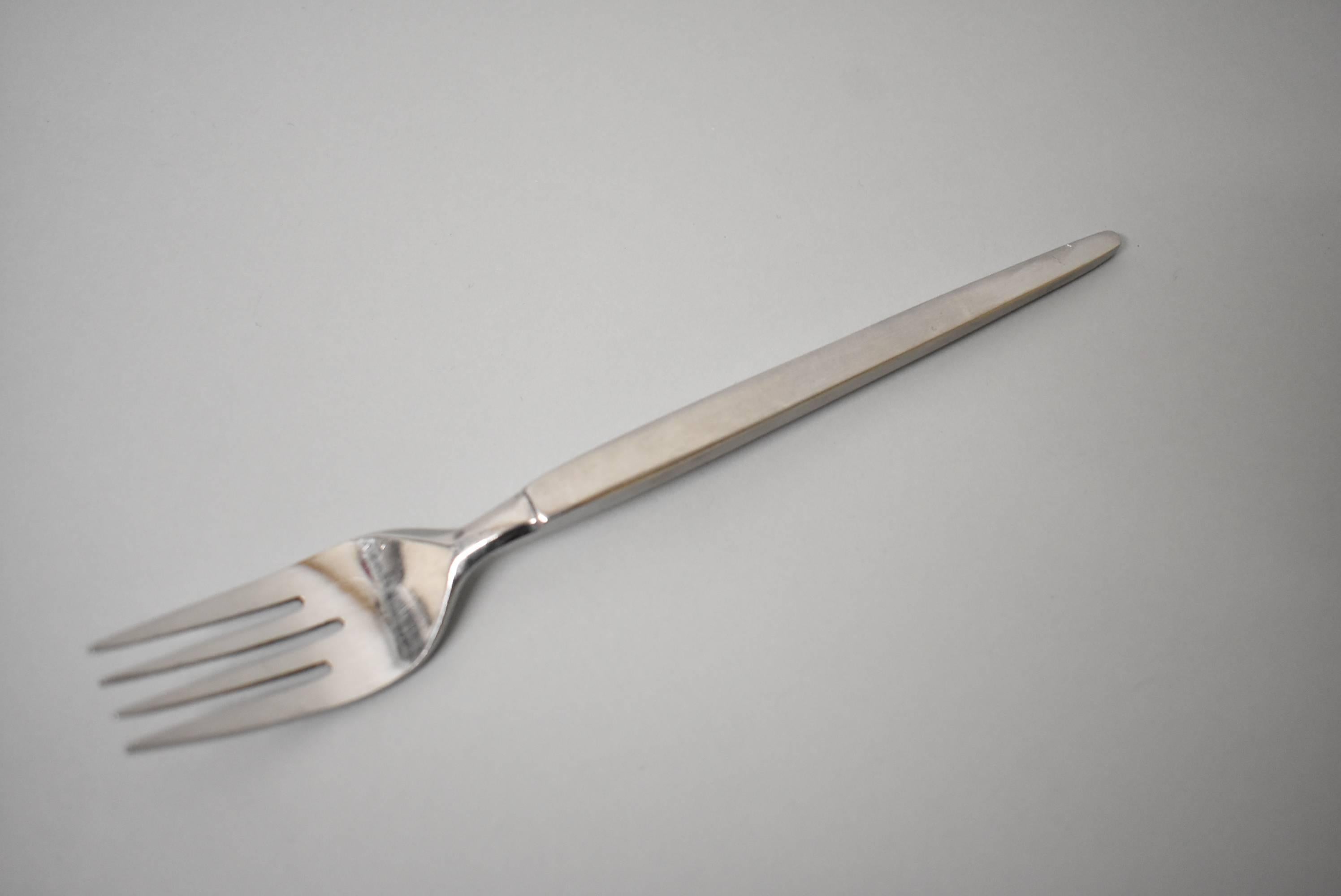 20th Century 125 Piece Stanley Roberts Stainless Steel 