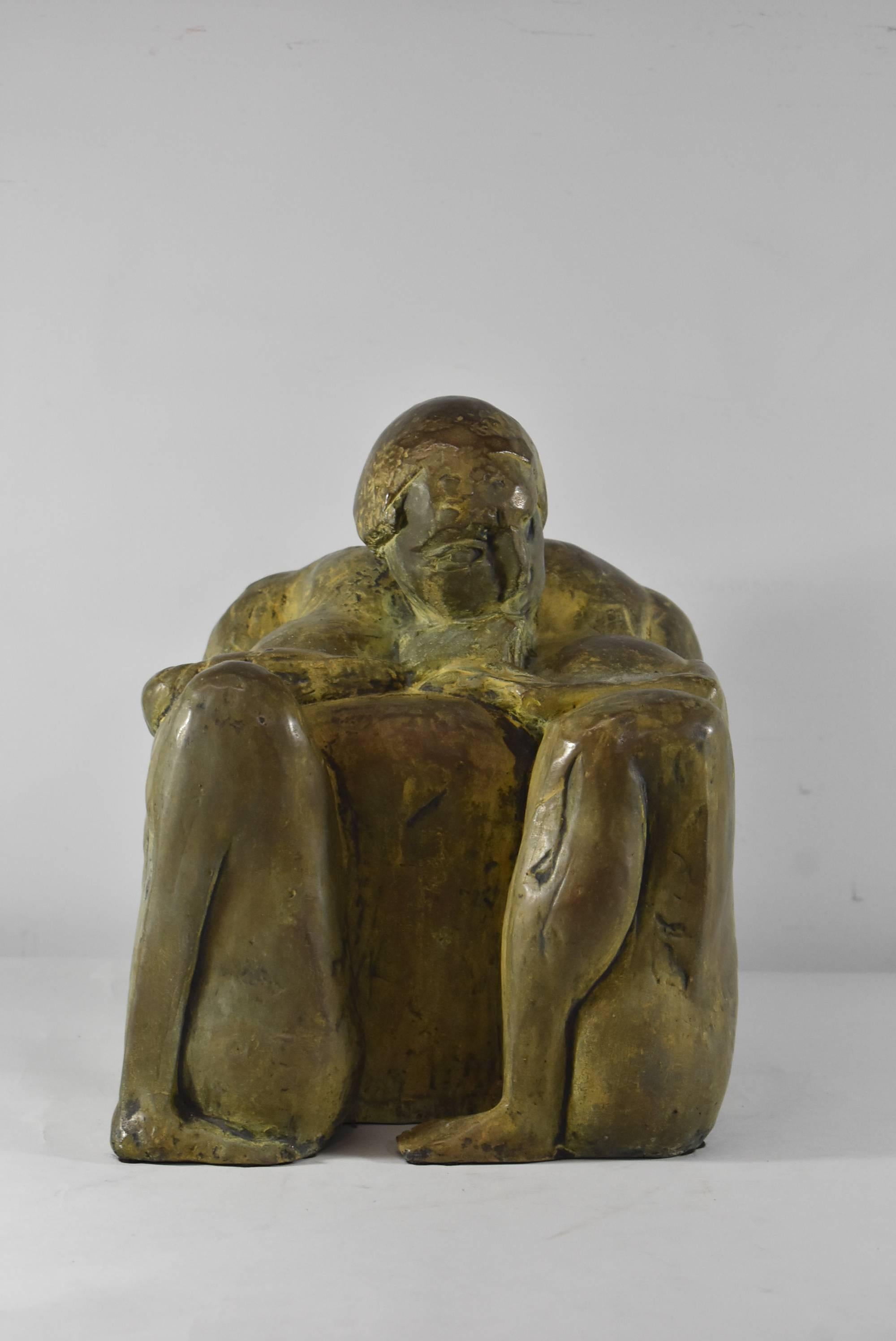 Modern Bronze Sculpture Signed and Numbered by Leonard Schwartz 