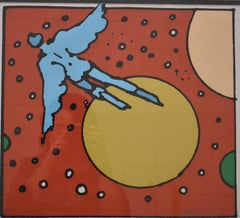 Signed and Numbered Limited Edition Serigraph by Peter Max, "Baloo Baba", 1972