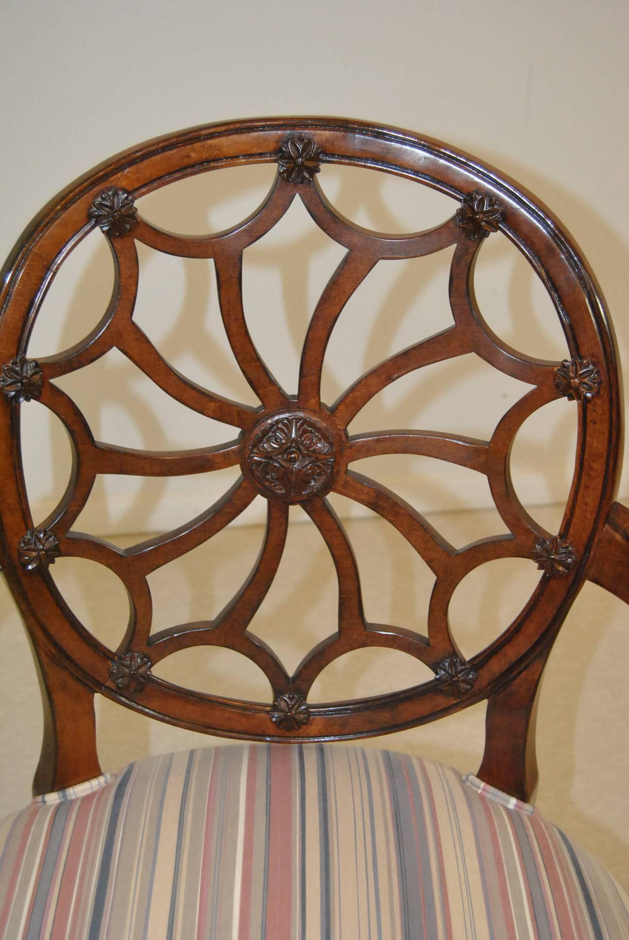 antique spider back chairs