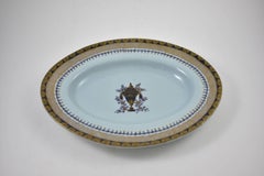 Riproduzione italiana di Lowestoft Porcelain Creata da Mottahedeh Zuppiera rivestita in porcellana