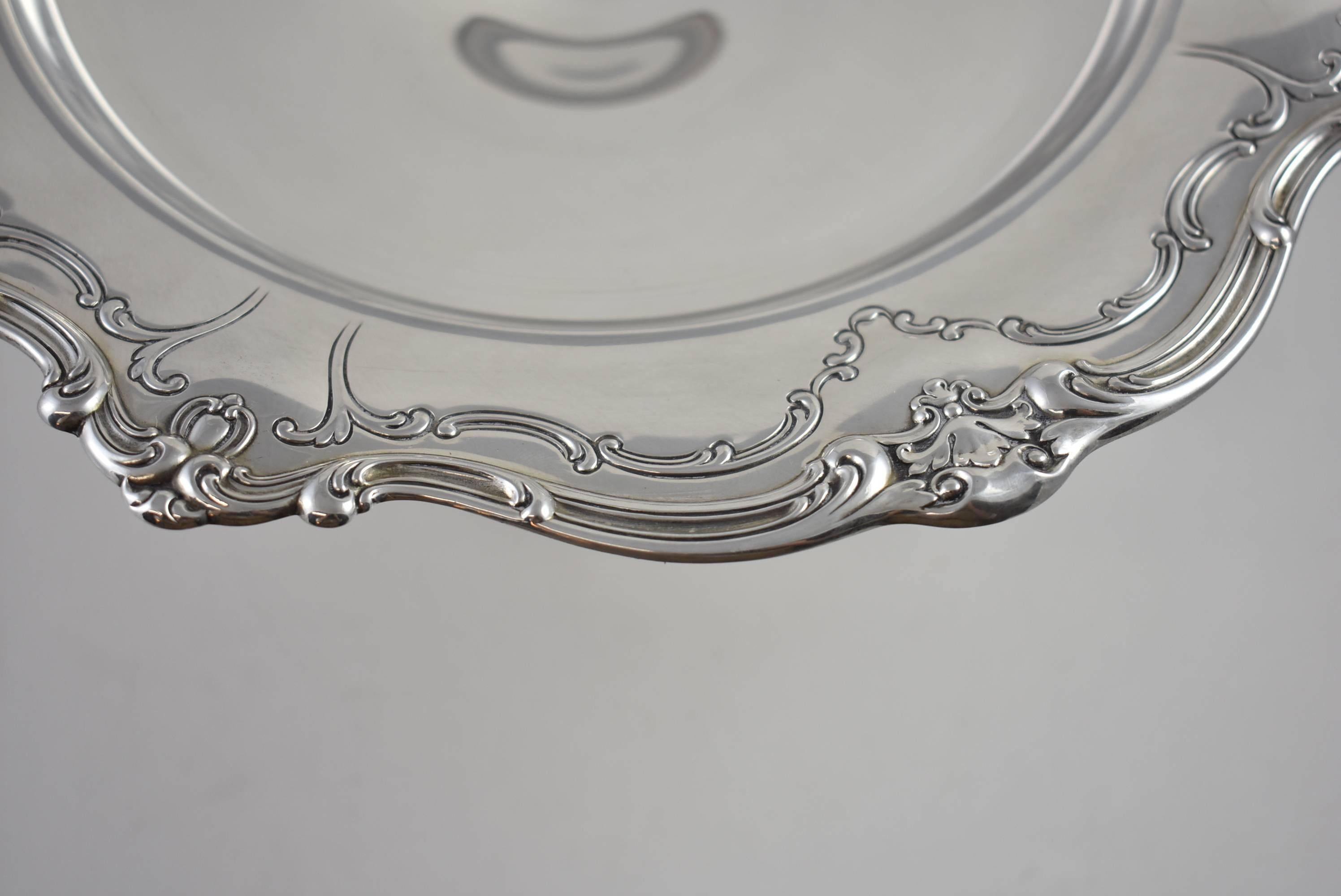 American Chantilly by Gorham Sterling Silver Compote
