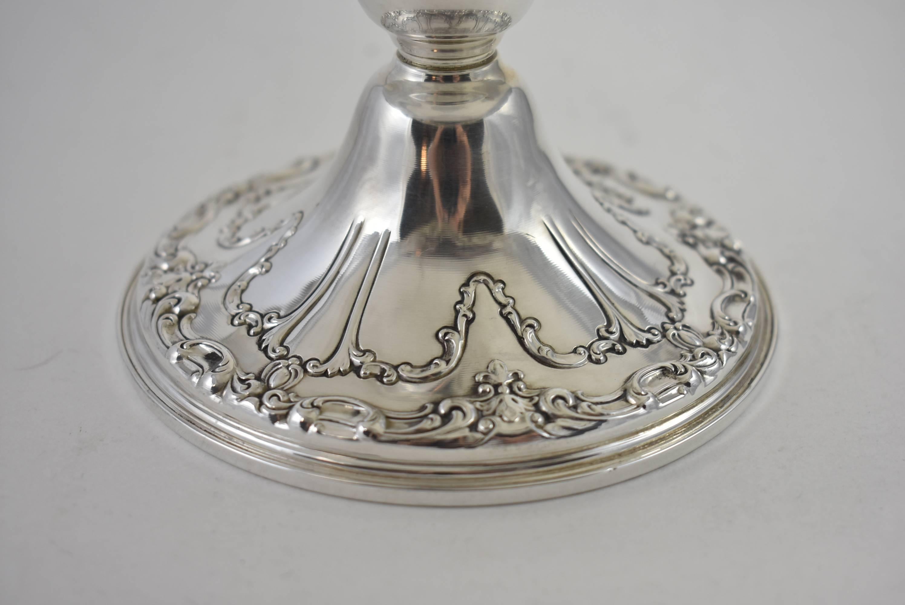 Chantilly by Gorham Sterling Silver Compote 1