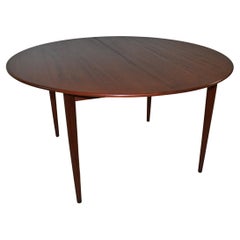 Modern Round Teak Table Grete Jalk for P. Jeppesens-Mobelfabrik
