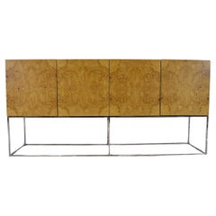 Credenza in legno d'ulivo Milo Baughman