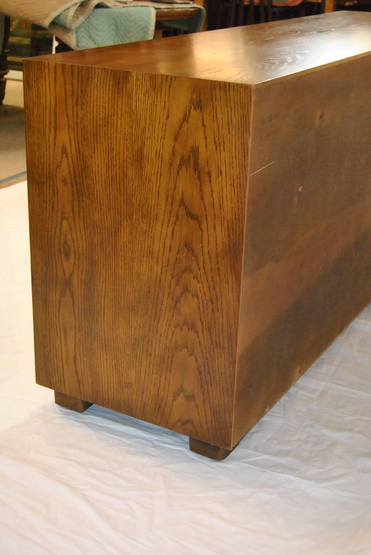 20th Century Campaign Style Seven-Drawer Dresser by Henredon Artefacts Collection