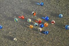 Acrylic on Board by W. Louis Jones, Marble Ring, 1968