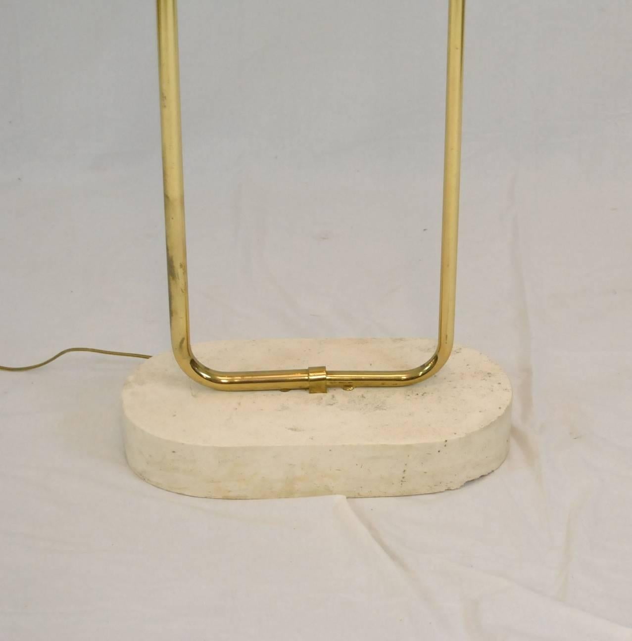 20th Century Midcentury Two Light Flower Floor Form Lamp In by Tomasso Barbi