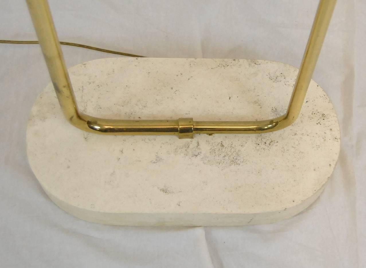 Midcentury Two Light Flower Floor Form Lamp In by Tomasso Barbi 1