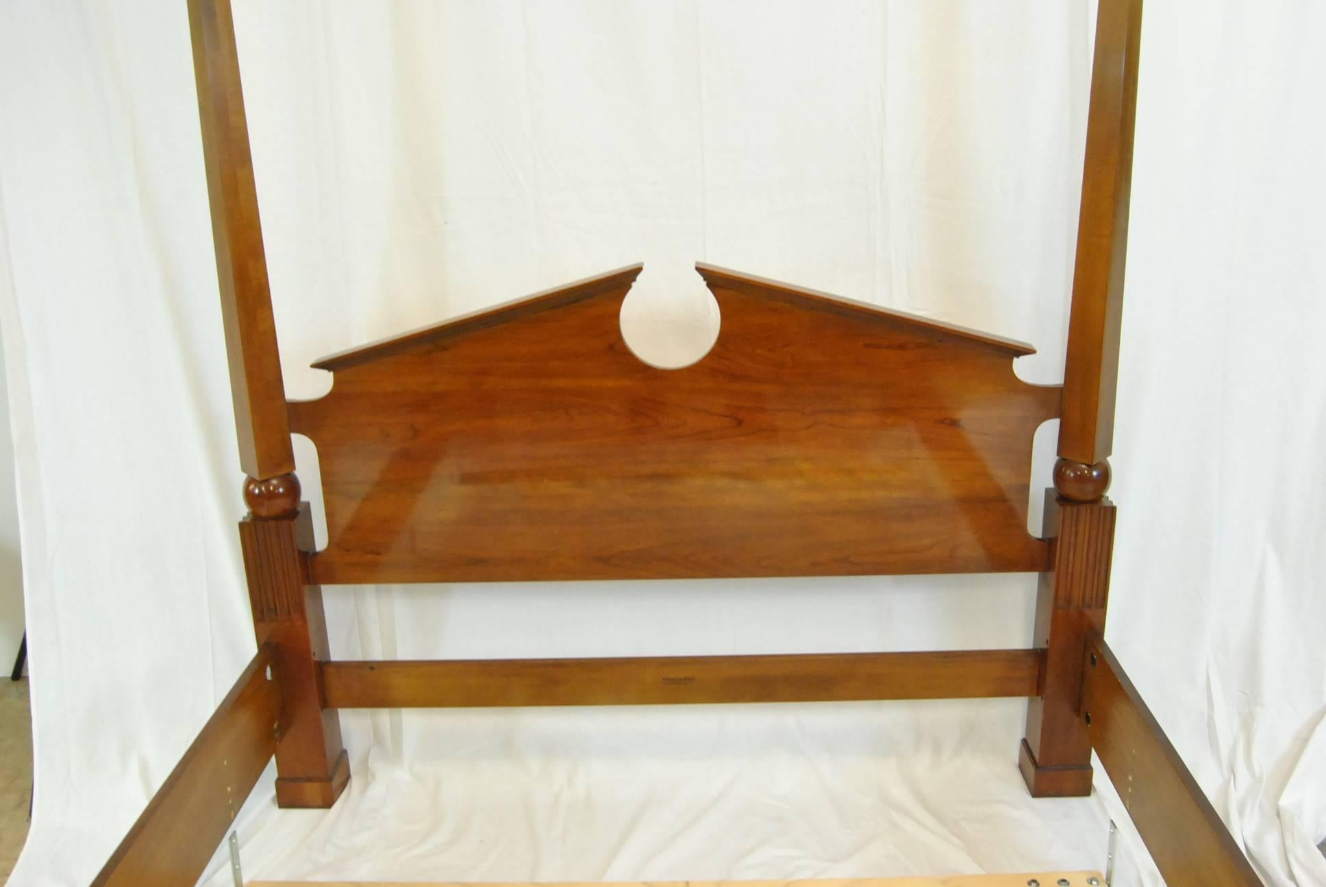 queen size canopy bed frame