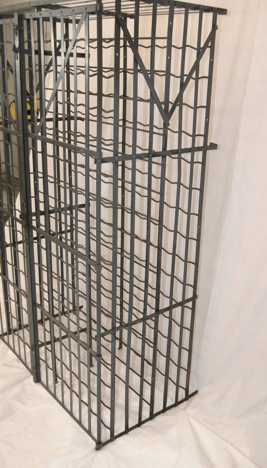 French Metal Wine Cage for 300 Bottles by Rigidex at 1stdibs