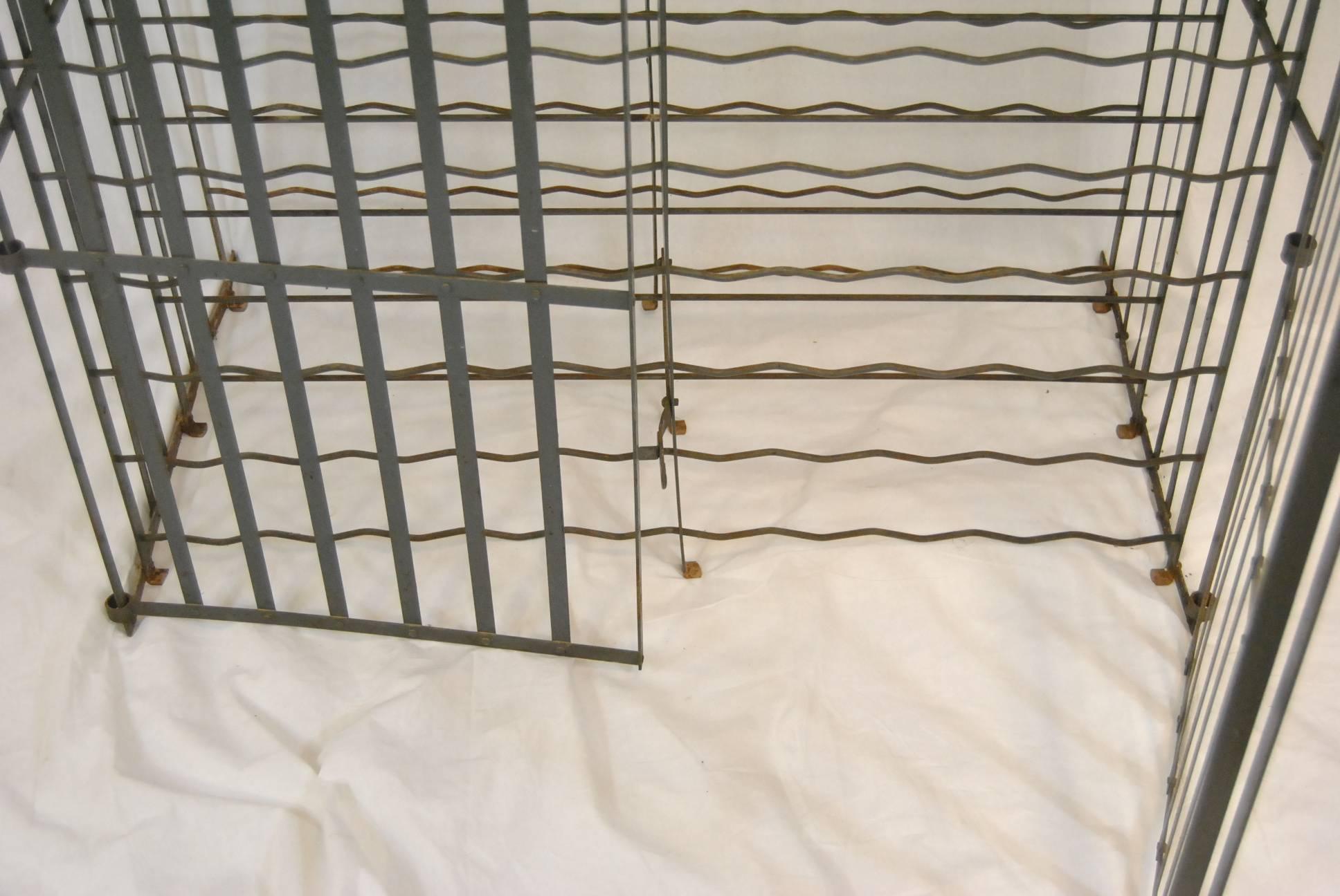 French Metal Wine Cage for 300 Bottles by Rigidex 1