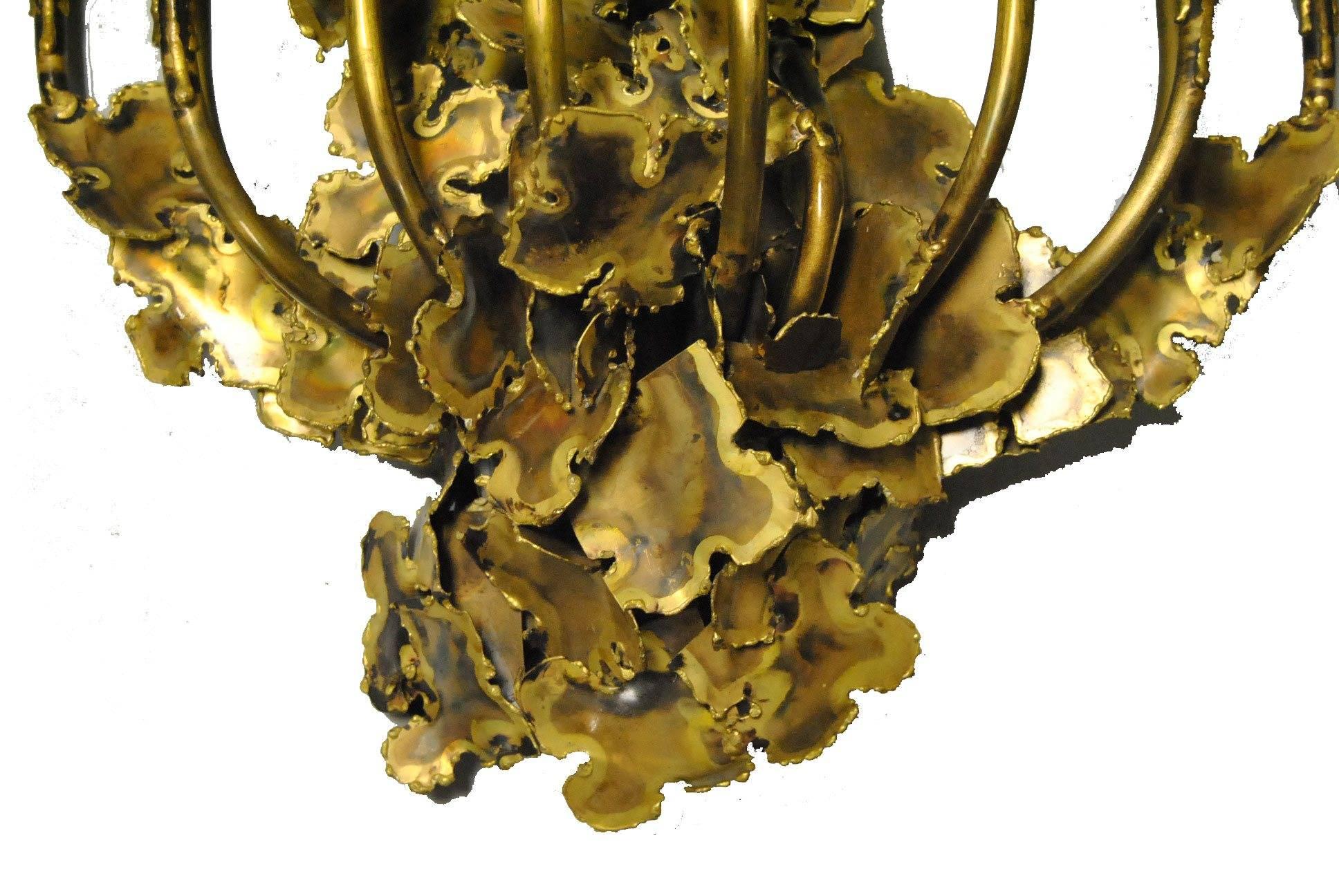 lotus wall sconce