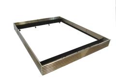 King-Size Radiator Bed Designed by Stanley Jay Friedman for Brueton