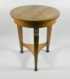 Baker Furniture Neoclassical French Empire Tripod Side Table