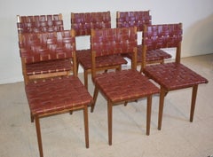 6 Vintage Jens Risom for Knoll Chairs