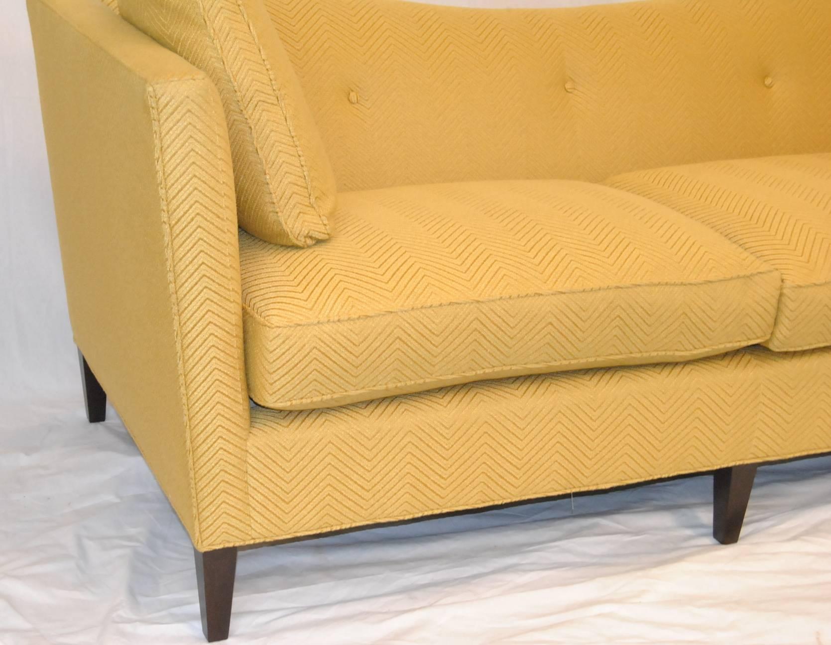 butter yellow couch