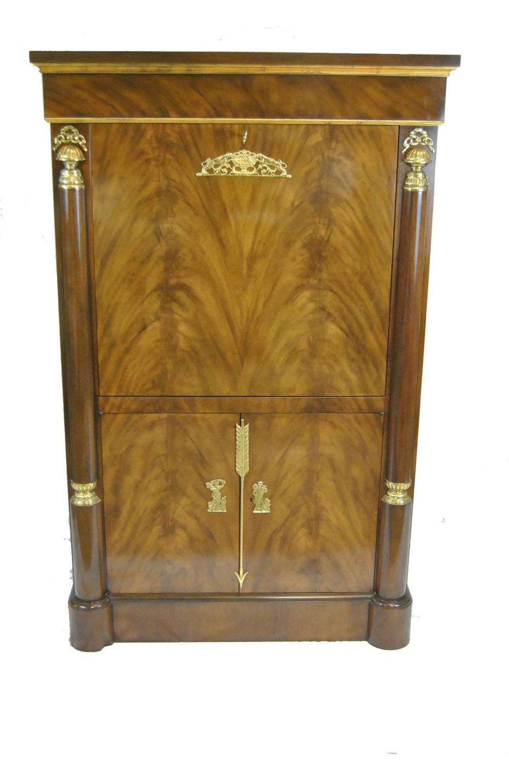 Baker Signature Empire Style Drop Front Desk / Secretary with